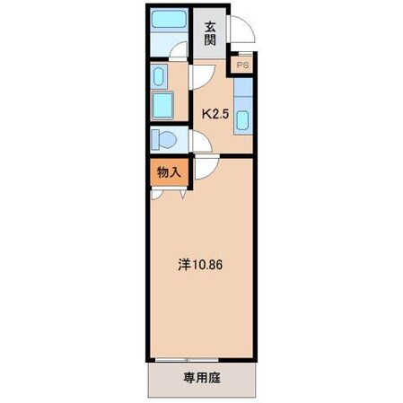 和歌山駅 徒歩18分 1階の物件間取画像